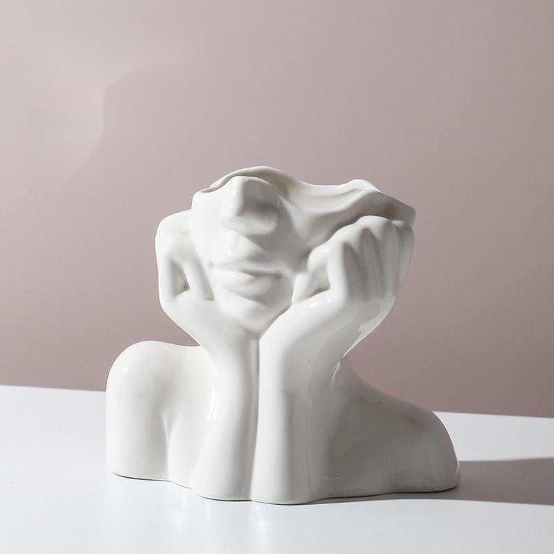 Body Shaped Ceramic Vase