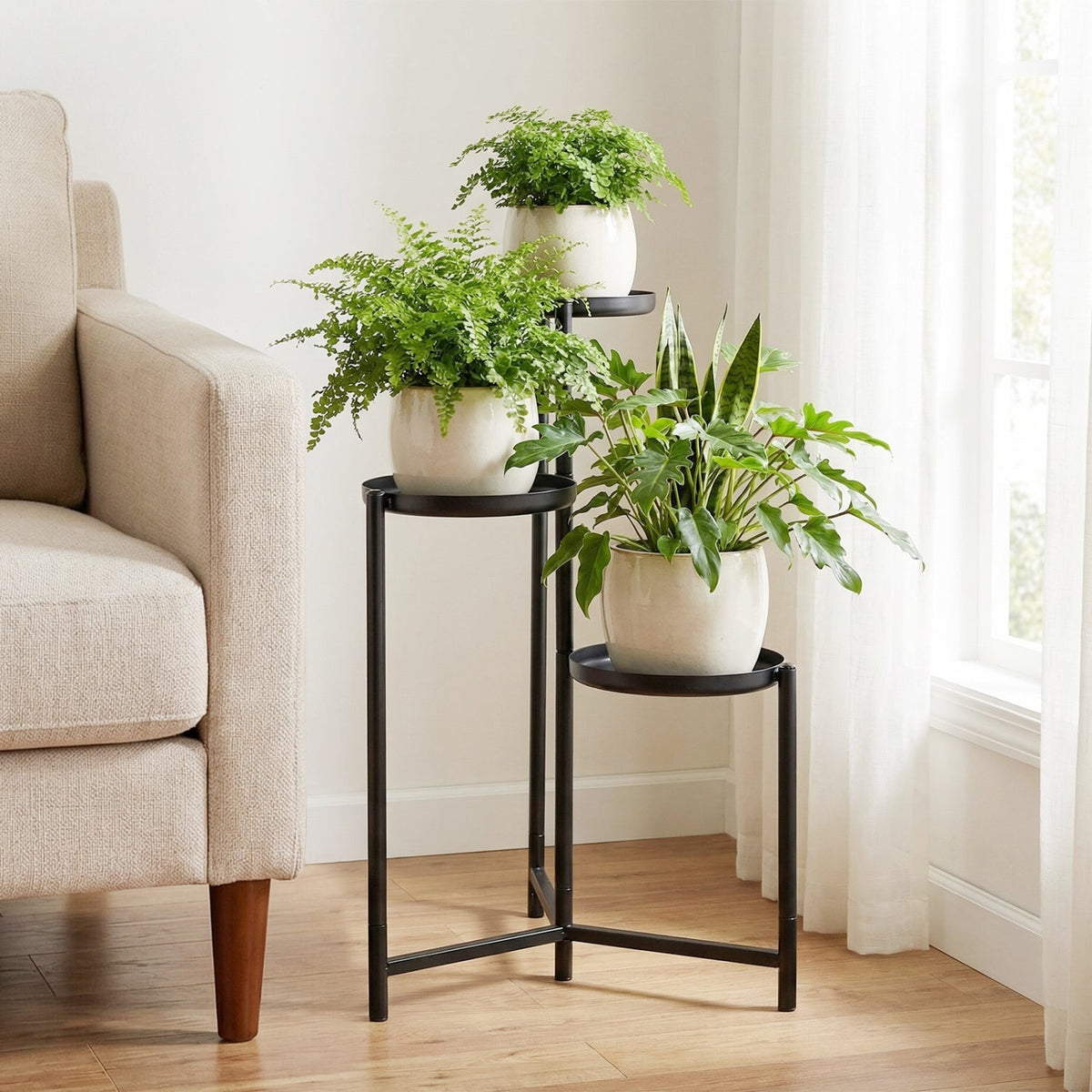 3-Tier Metal Plant Stand