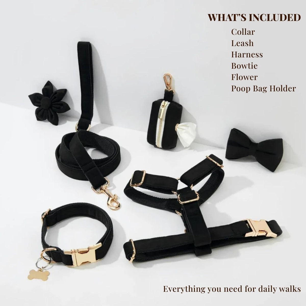 Black Velvet Harness