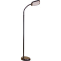 63"H LED Black Floor Lamp