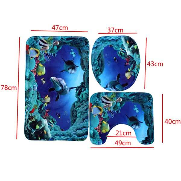 4-Piece Bathroom Set