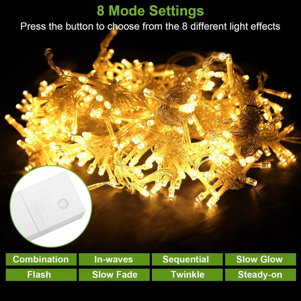 String Curtain Light w/ Remote