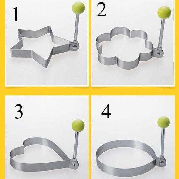 4-Style Egg/Omelet Mold