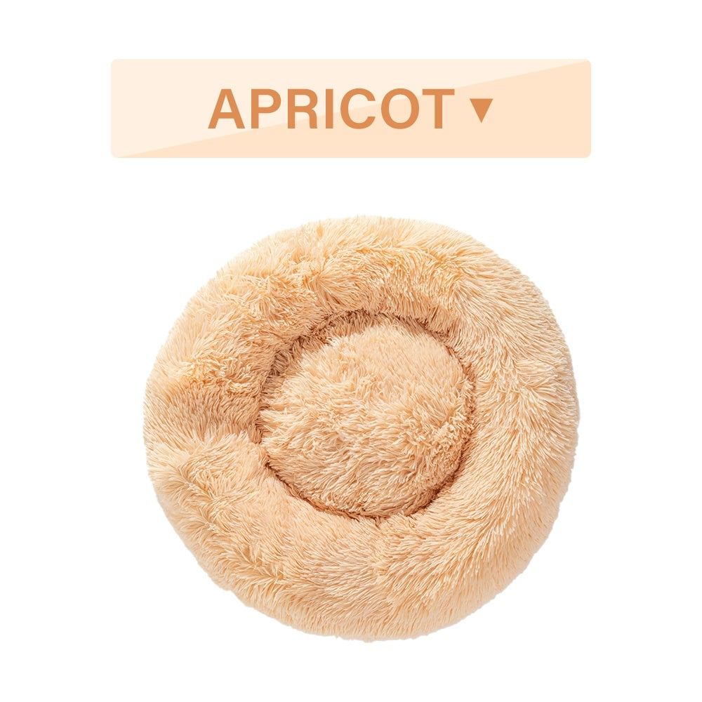 Warm Fluffy Donut Dog/Cat Bed