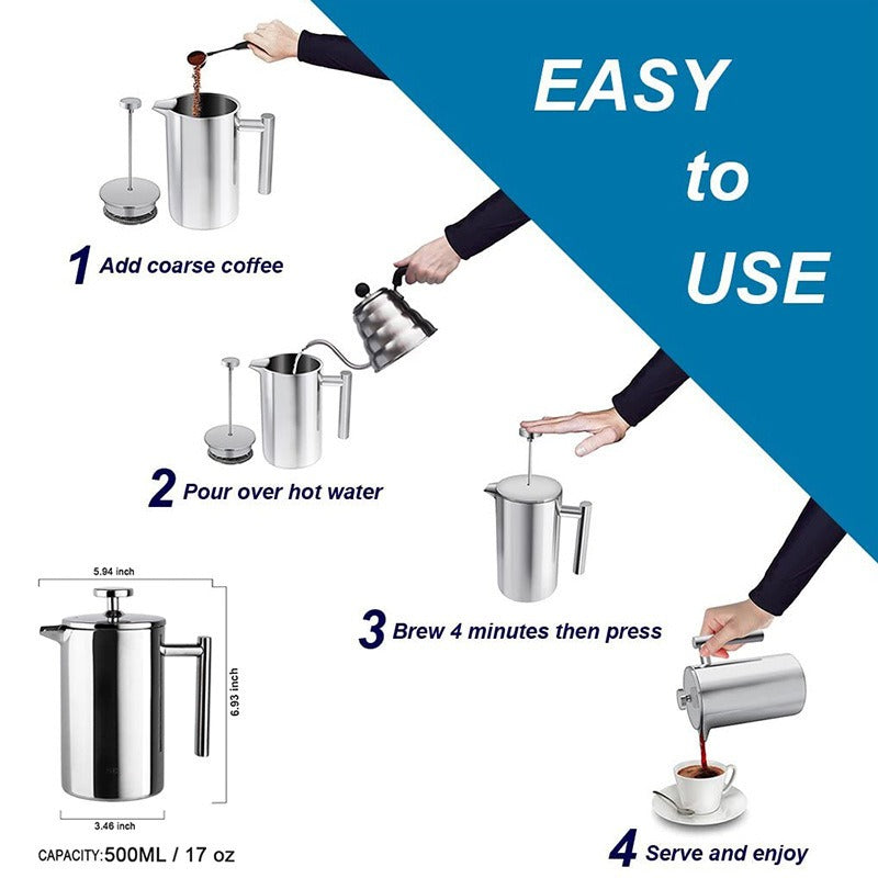 Stainless Steel French press