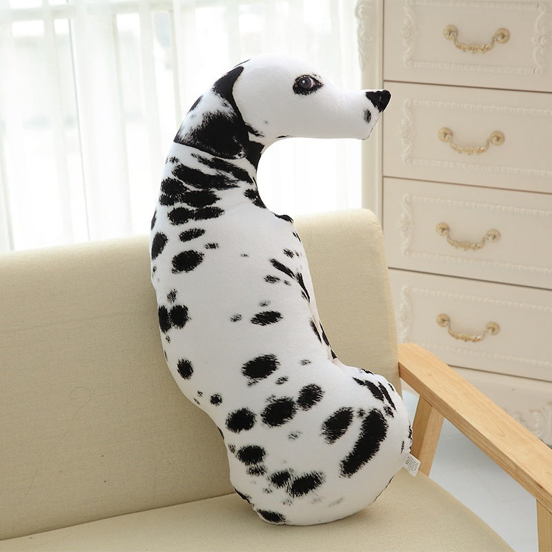 3D Dog Throw Pillows