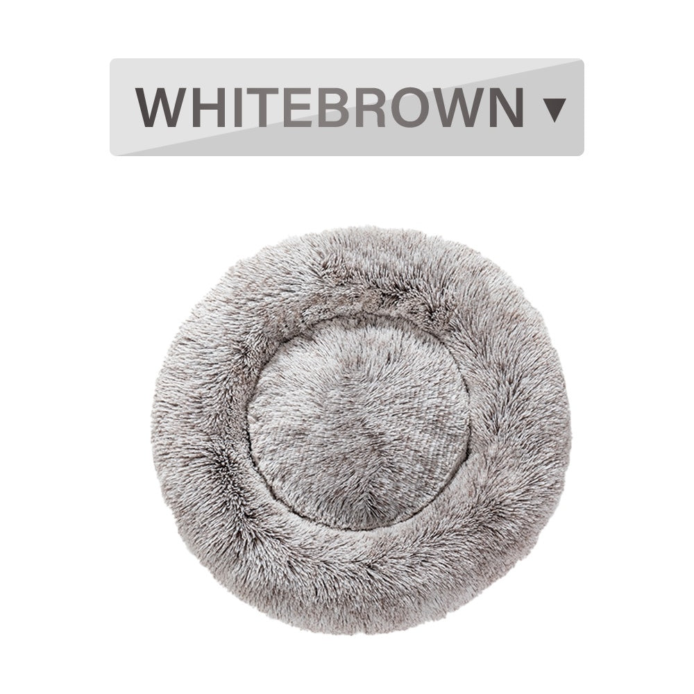 Warm Fluffy Donut Dog/Cat Bed