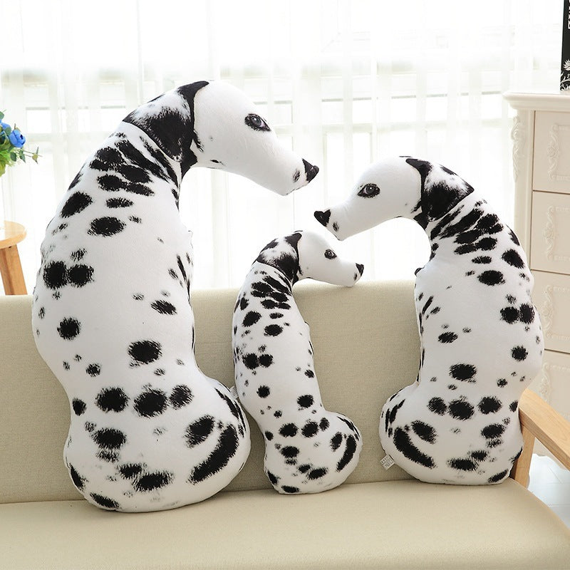 3D Dog Throw Pillows