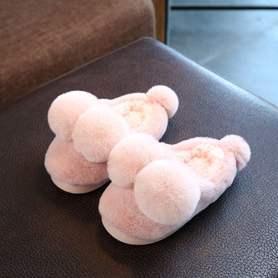 Children's bathrobe + slippers suit