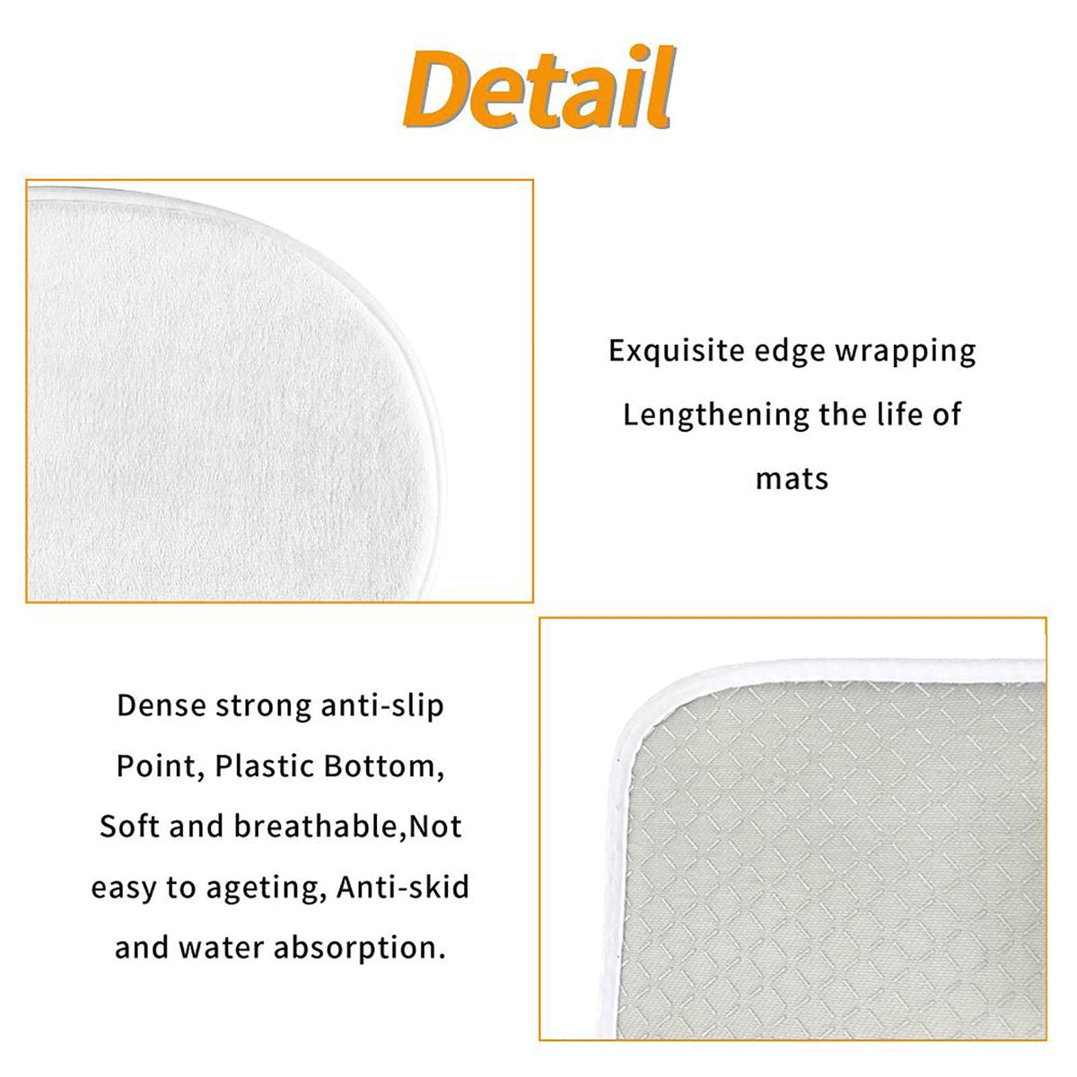 4 Pc. 4-wheel Drive Bathroom Set