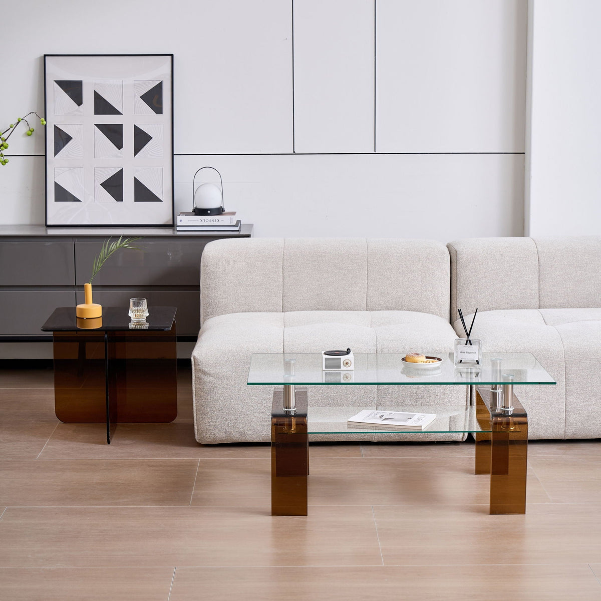 Tempered Glass Coffee Table