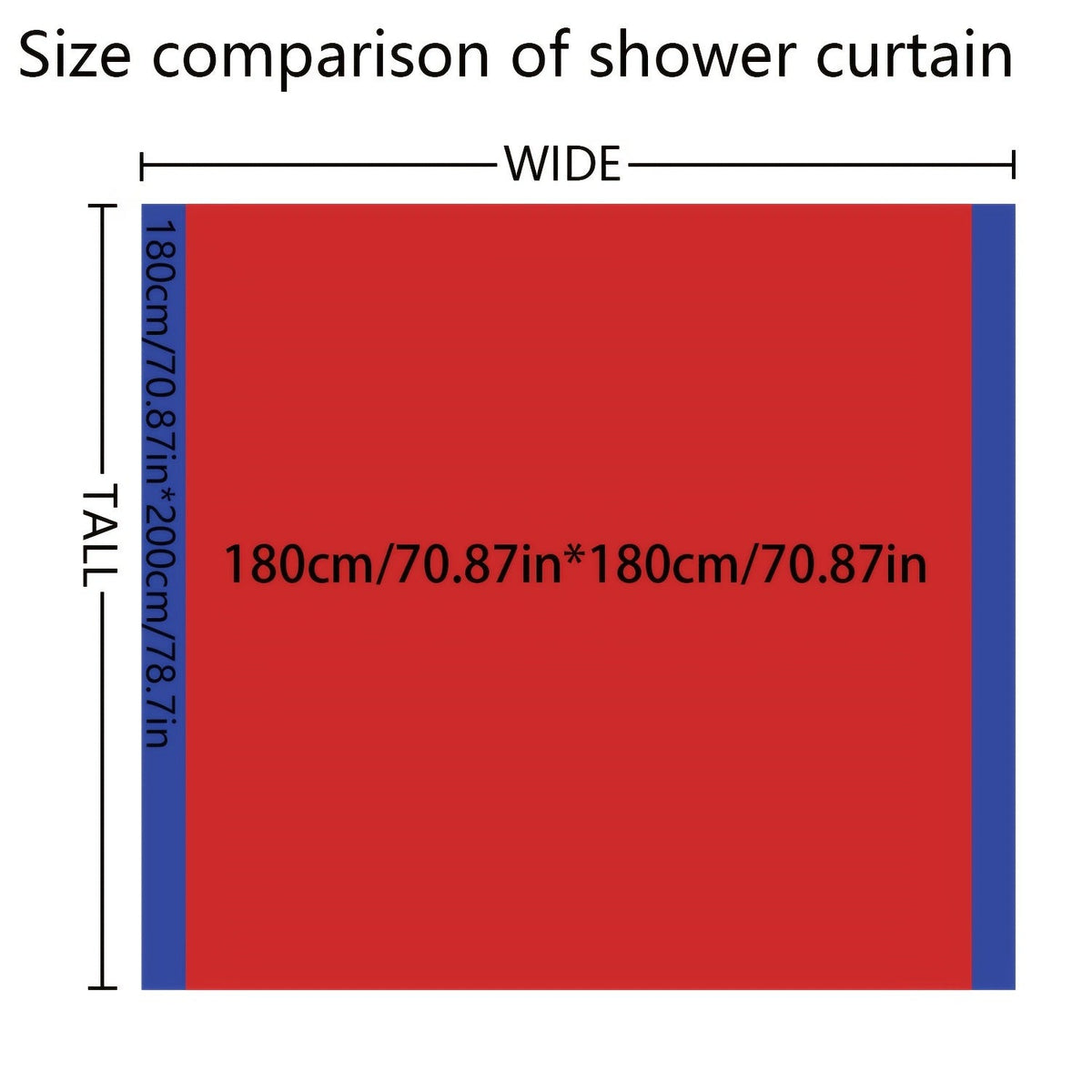 Decorative Stone Shower Curtain