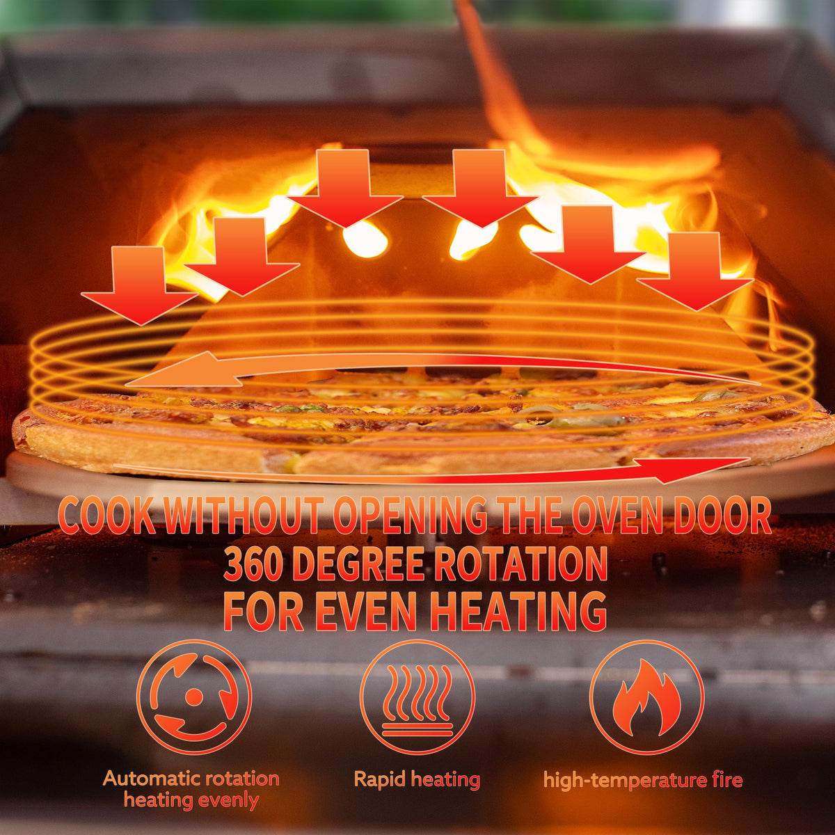 SS  Portable Wood Fired Pizza Oven