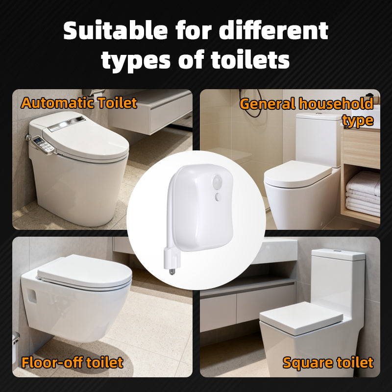 Motion Sensor Toilet Night Light