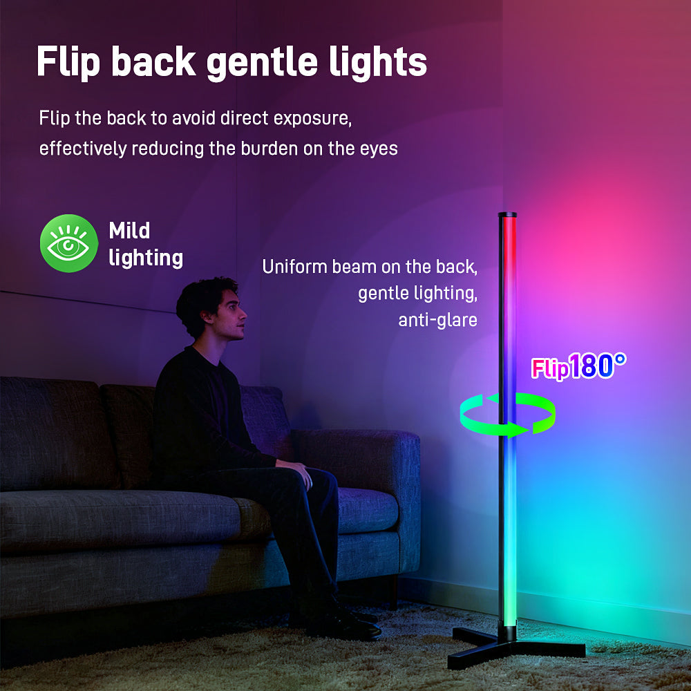 Remote LED Floor Lamp