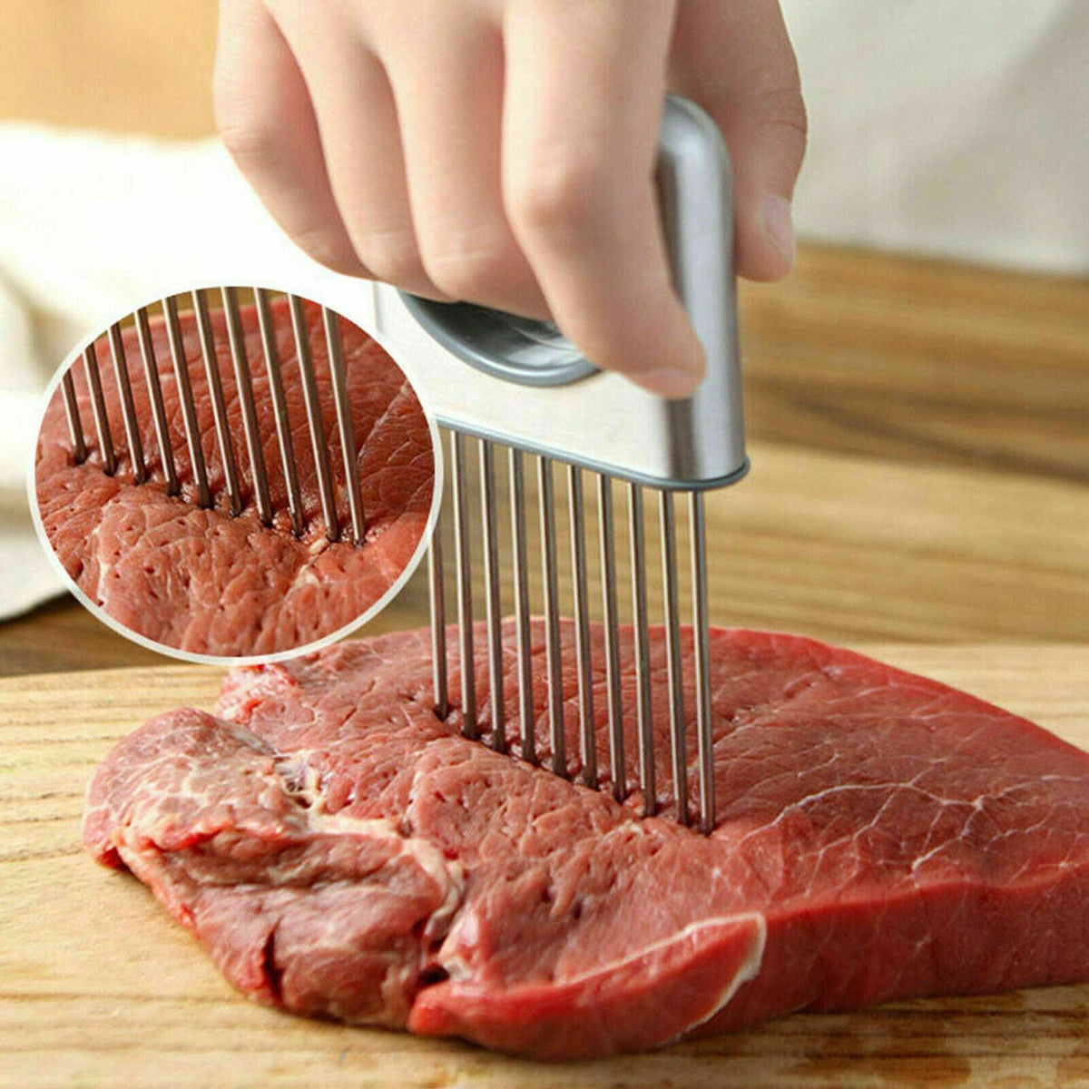 Vegetable Holder For Slicing