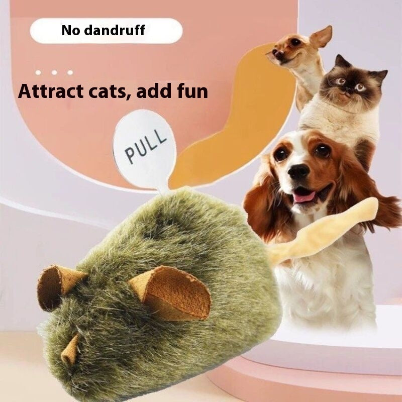Little Mouse Cat Toy With Sound