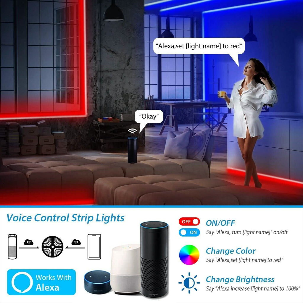 Strip Light Waterproof Smart Control