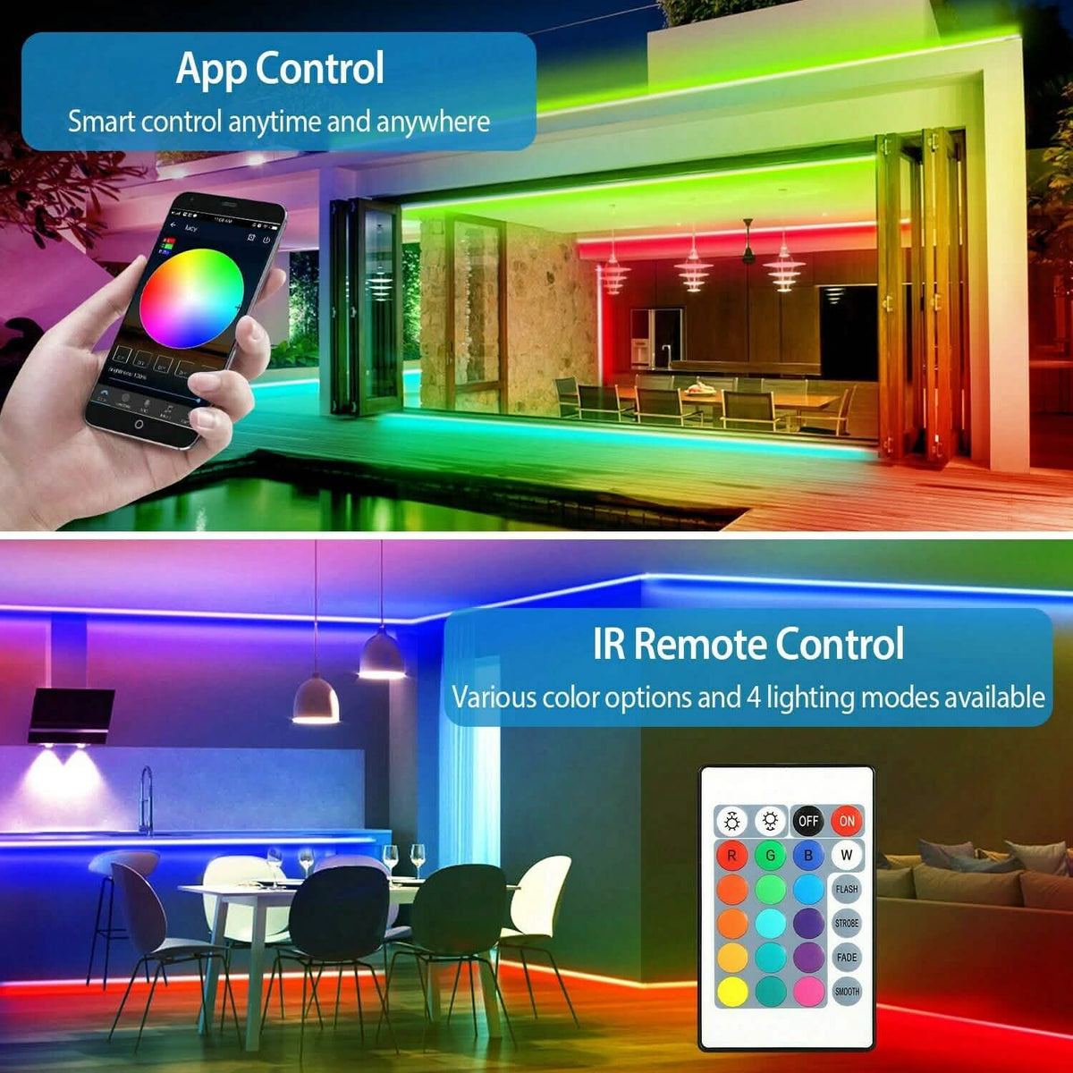 Strip Light Waterproof Smart Control