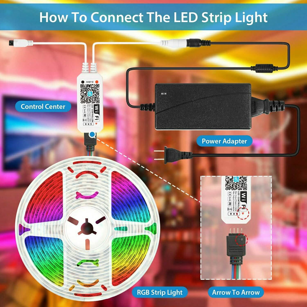 Strip Light Waterproof Smart Control