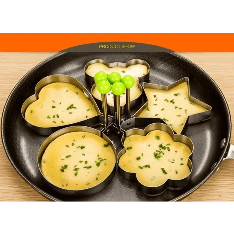 5Pcs Fried Egg Mold