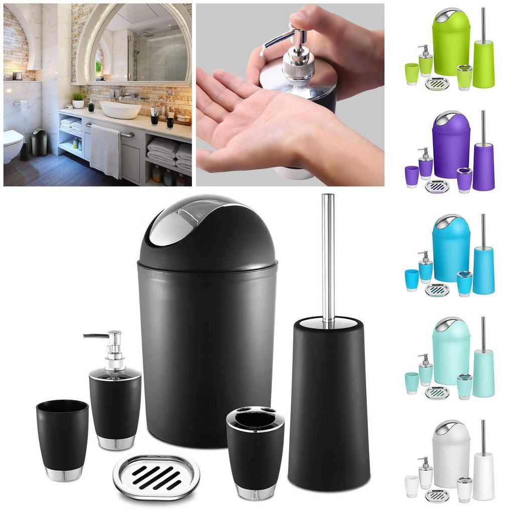 6-Pc. Bathroom Accessories Set