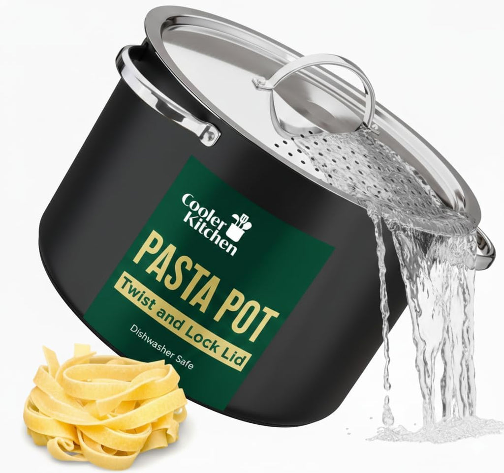 SS Pasta Pot/Strainer Lid (5.5 Qt)