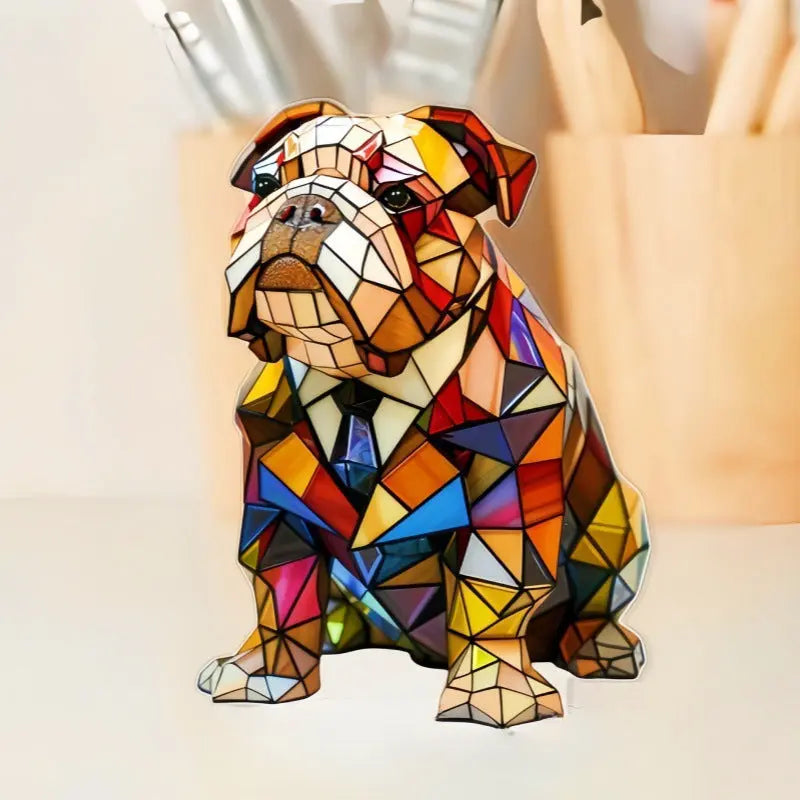 Animal resin LED night light lamp
