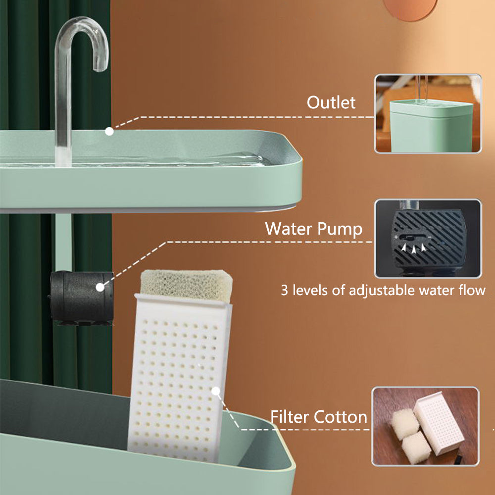 Water Fountain USB Electric Bowl