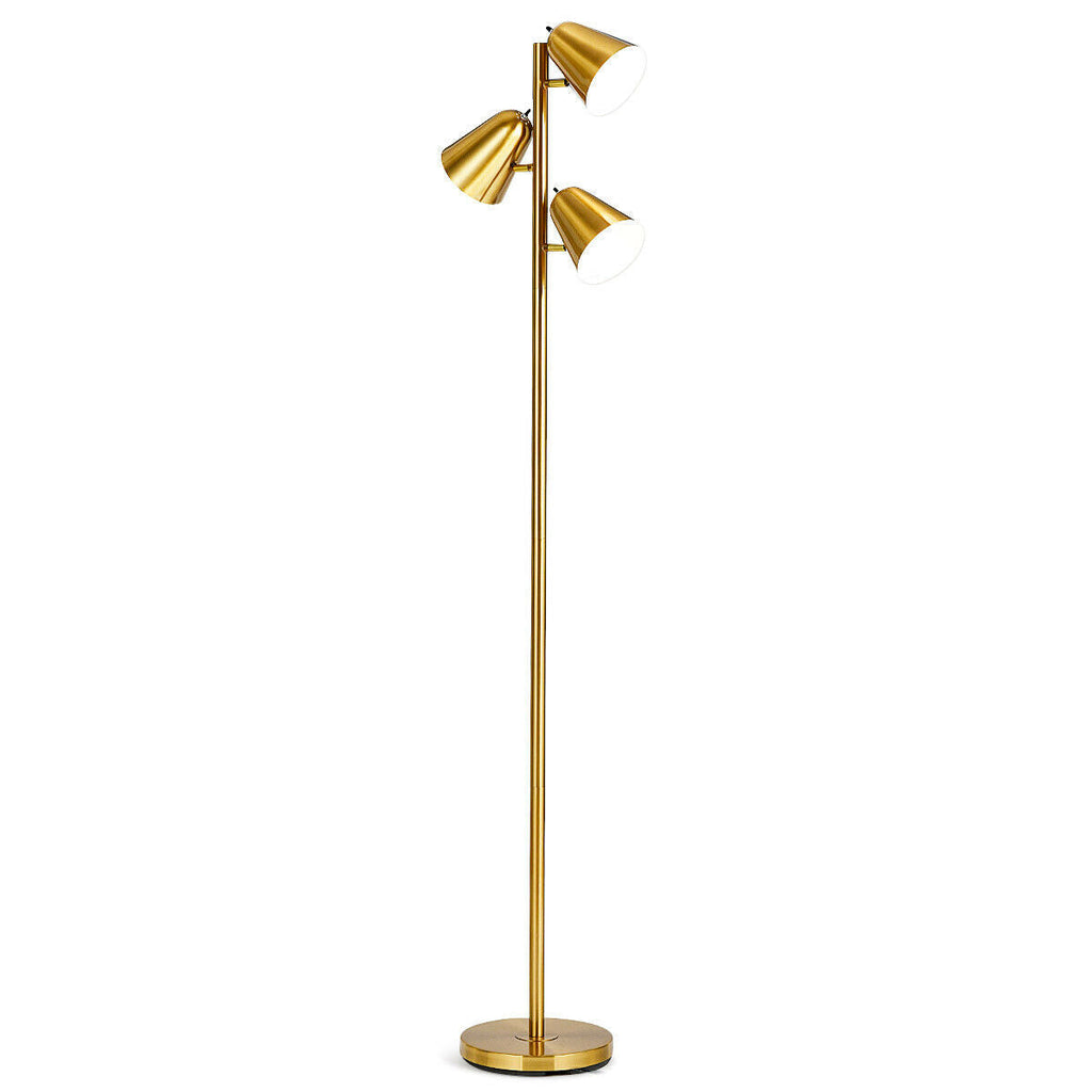 64" 3-Light Floor Lamp