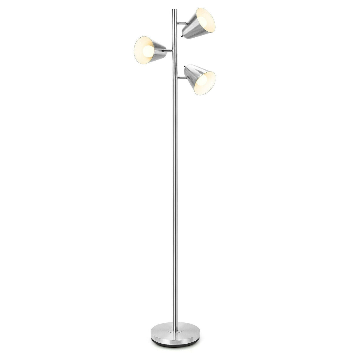 64" 3-Light Floor Lamp