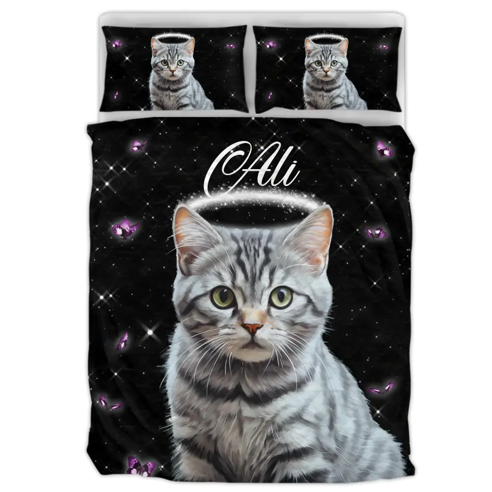 Custom Personalized Pet Bed Set