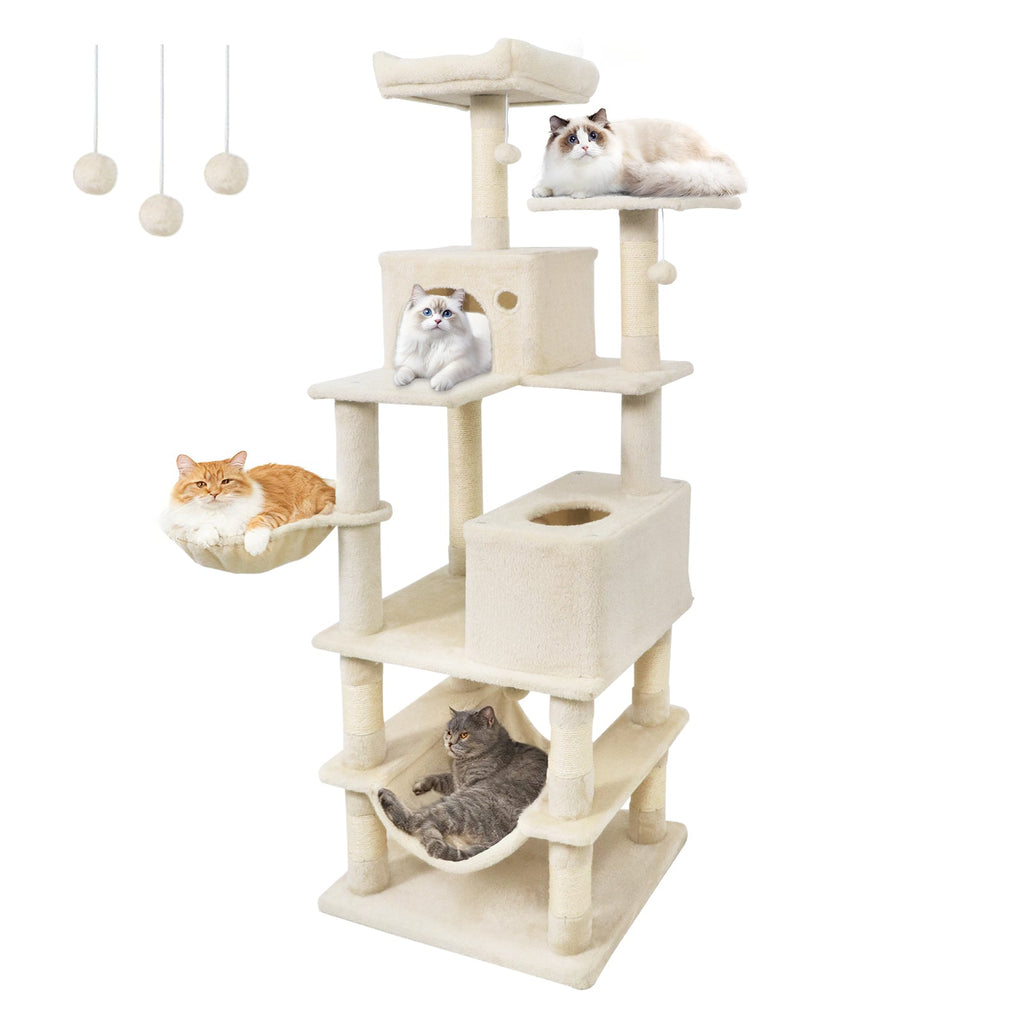 Multi-Level Cat Tower