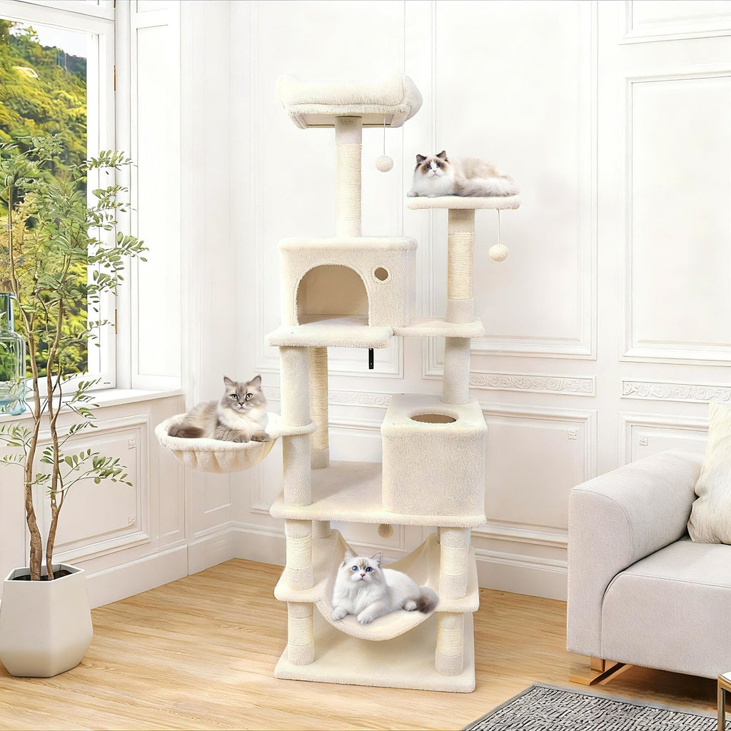 Multi-Level Cat Tower