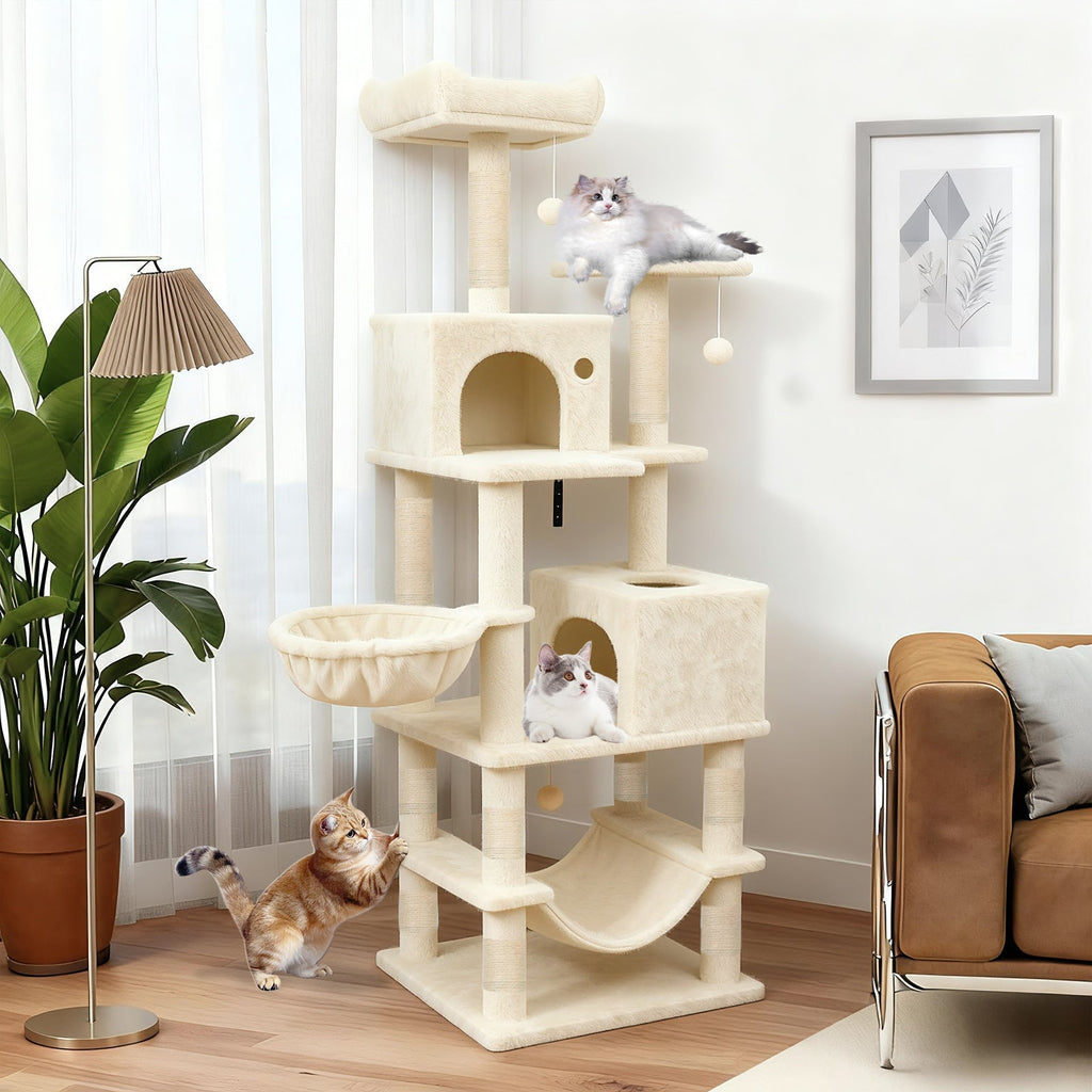 Multi-Level Cat Tower