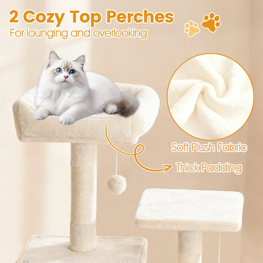 Multi-Level Cat Tower