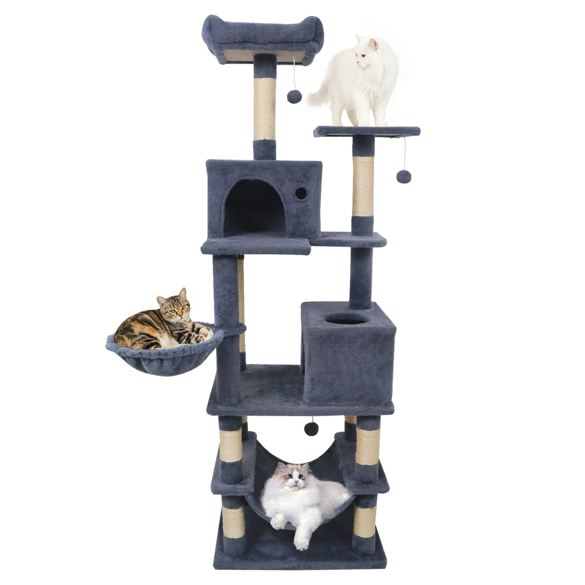Multi-Level Cat Tower