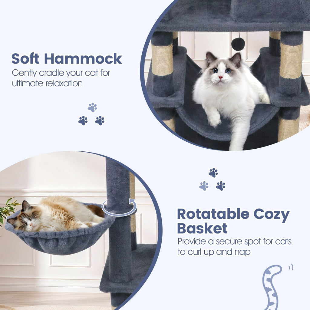 Multi-Level Cat Tower