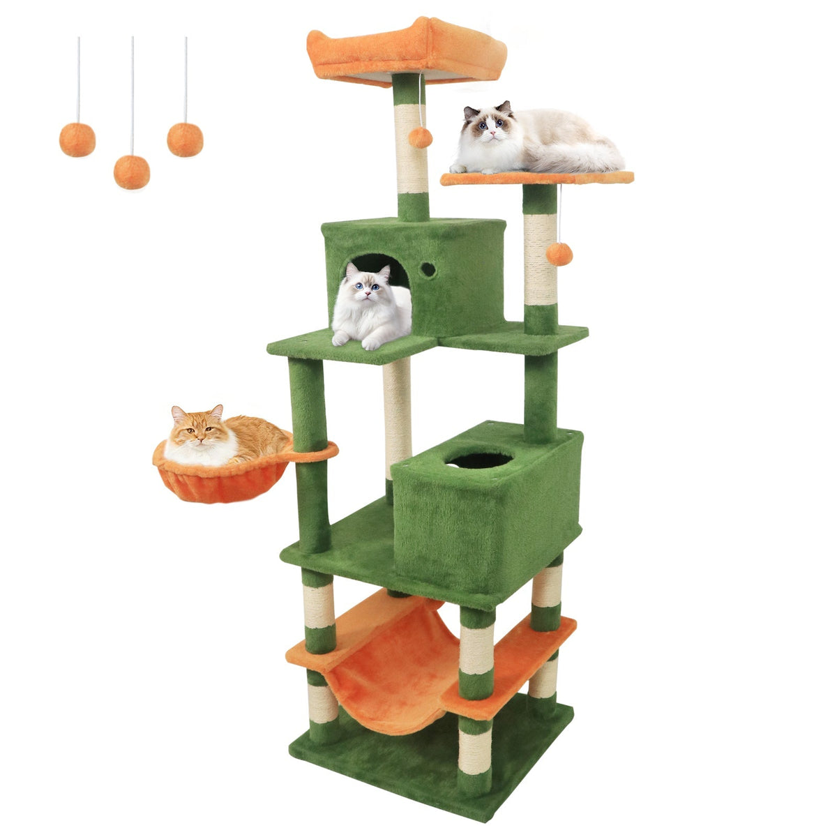 Multi-Level Cat Tower