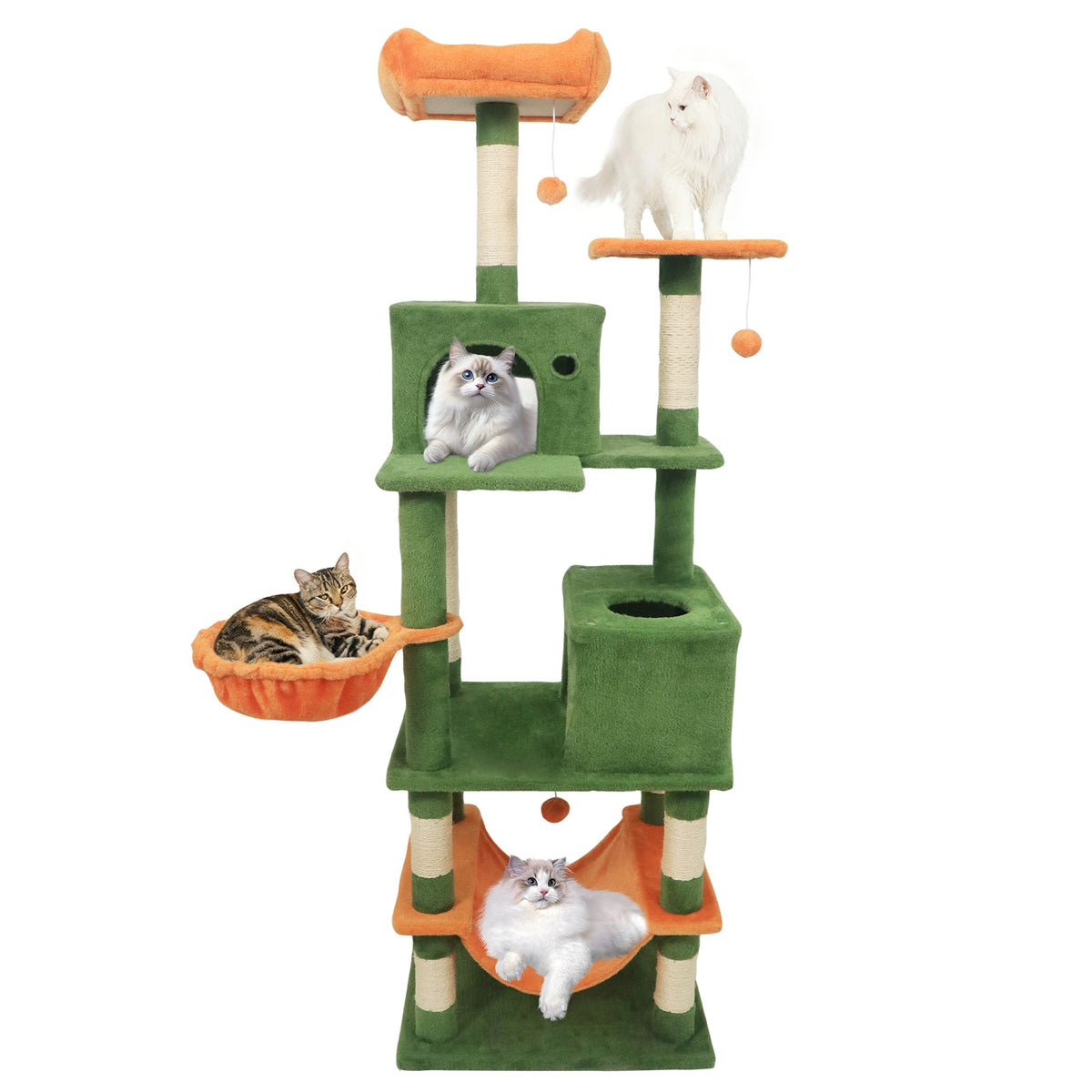 Multi-Level Cat Tower