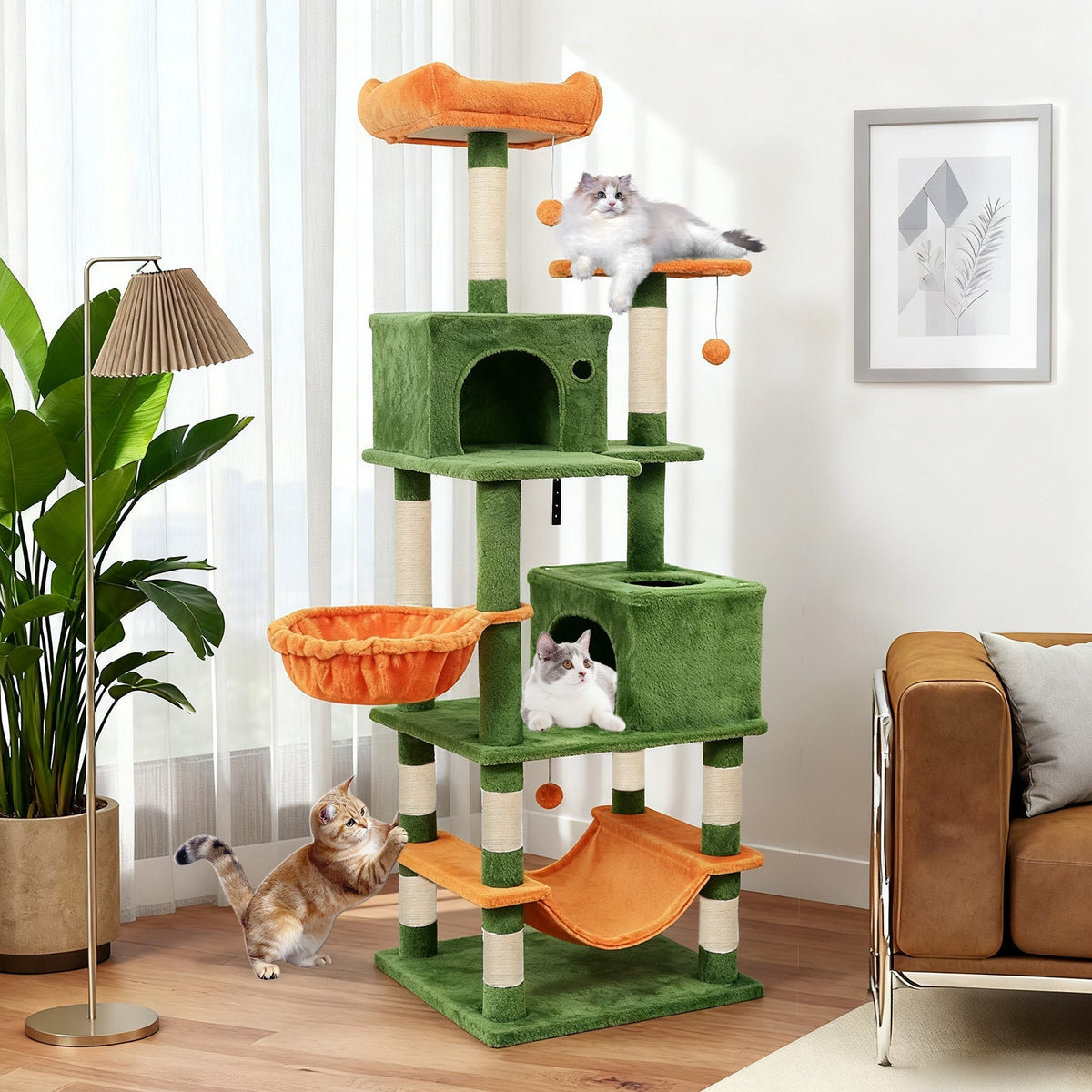 Multi-Level Cat Tower