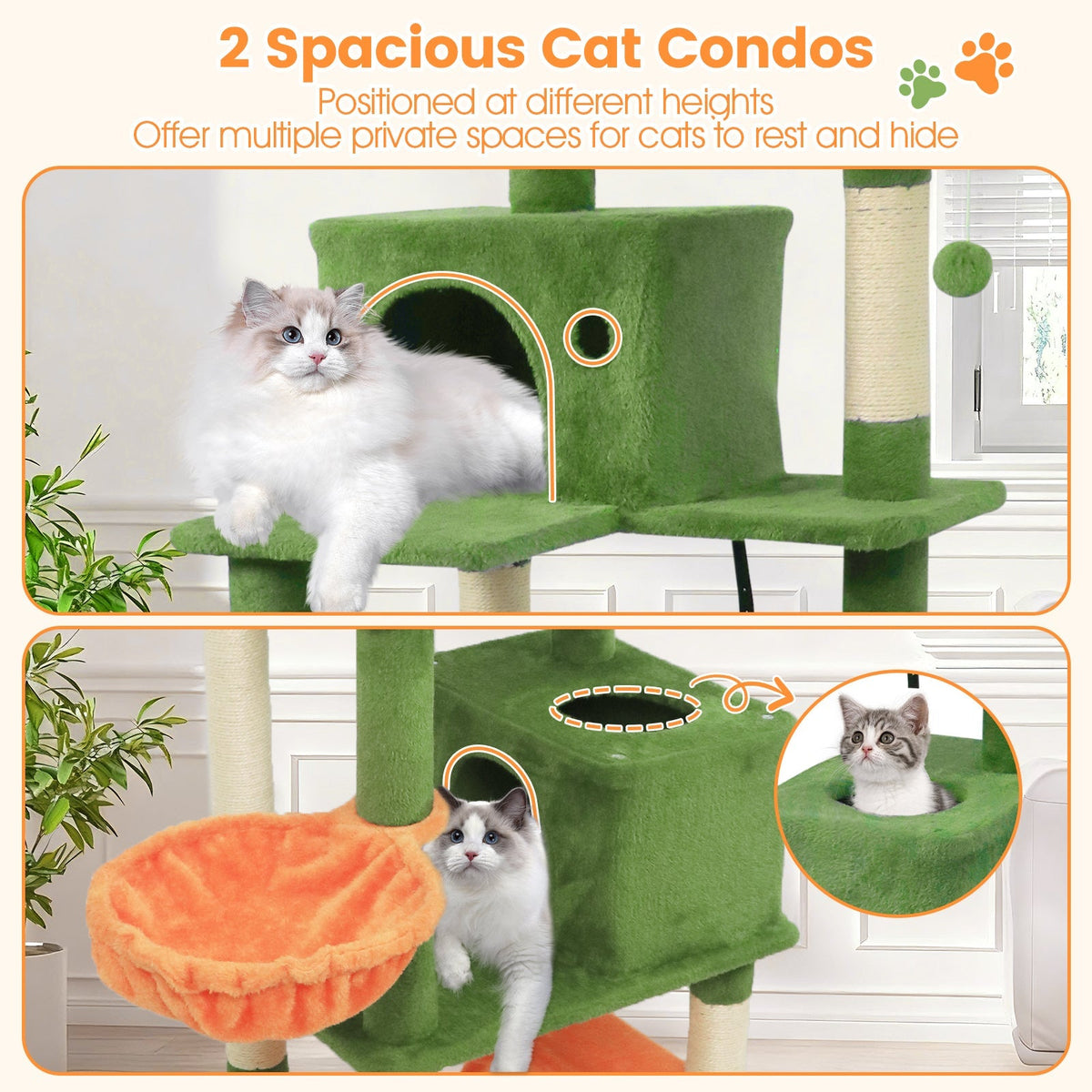 Multi-Level Cat Tower
