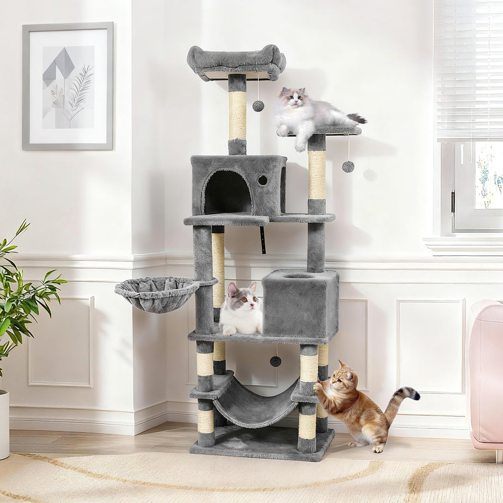 Multi-Level Cat Tower