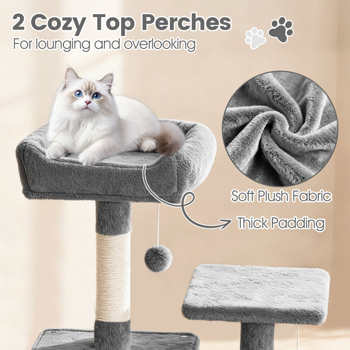 Multi-Level Cat Tower