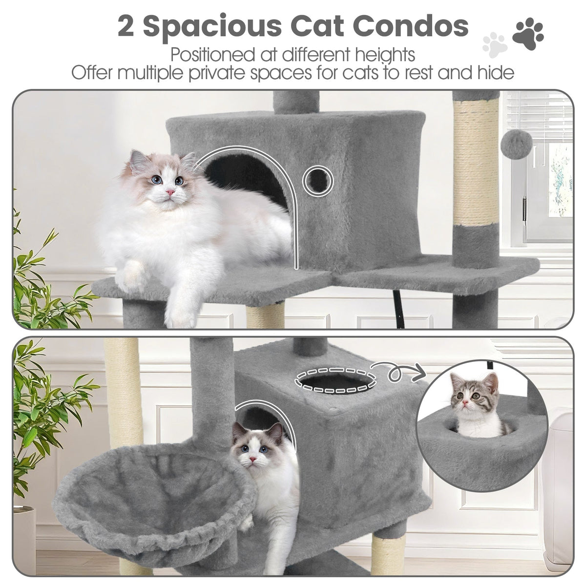 Multi-Level Cat Tower
