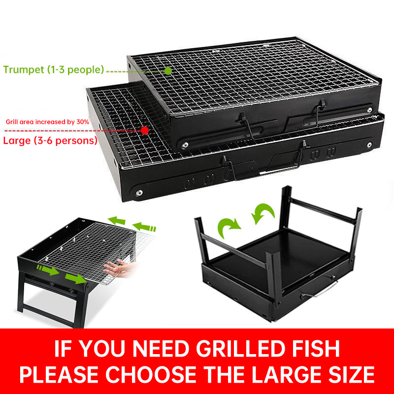 Portable Charcoal BBQ Grill