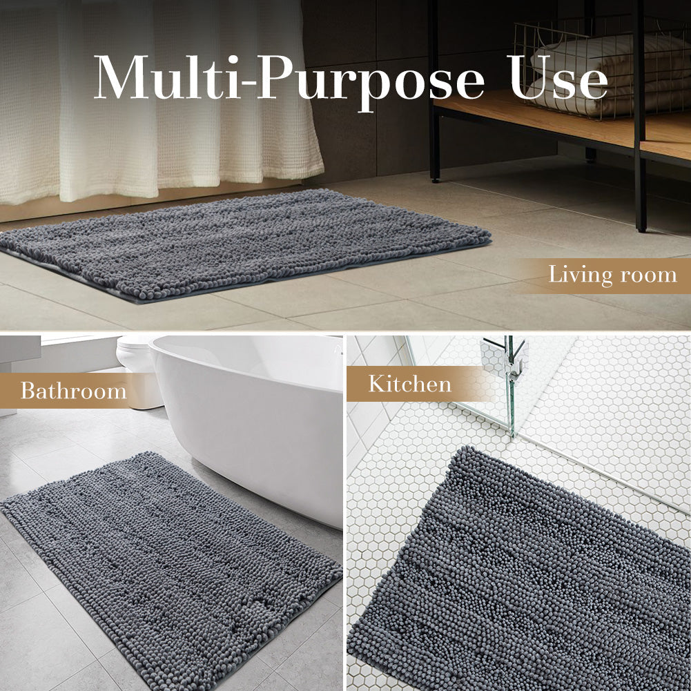Absorbent Non-Slip Bathroom Mat