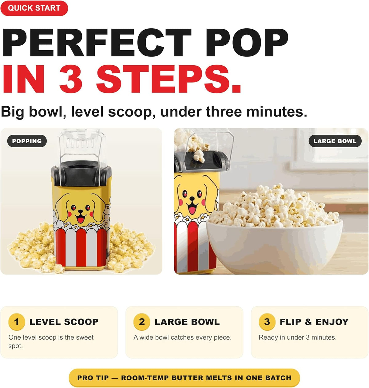 Pupcorn Popcorn Machine