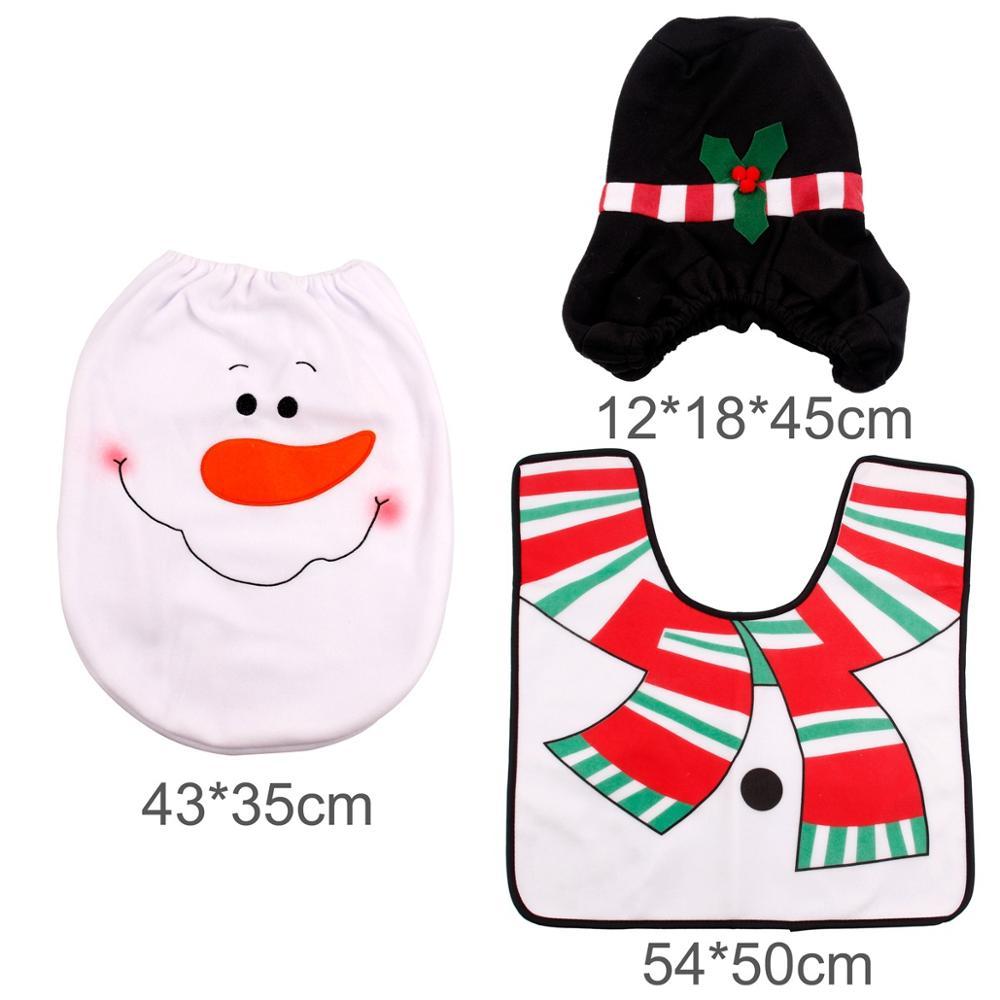 Christmas Santa Bathroom Set