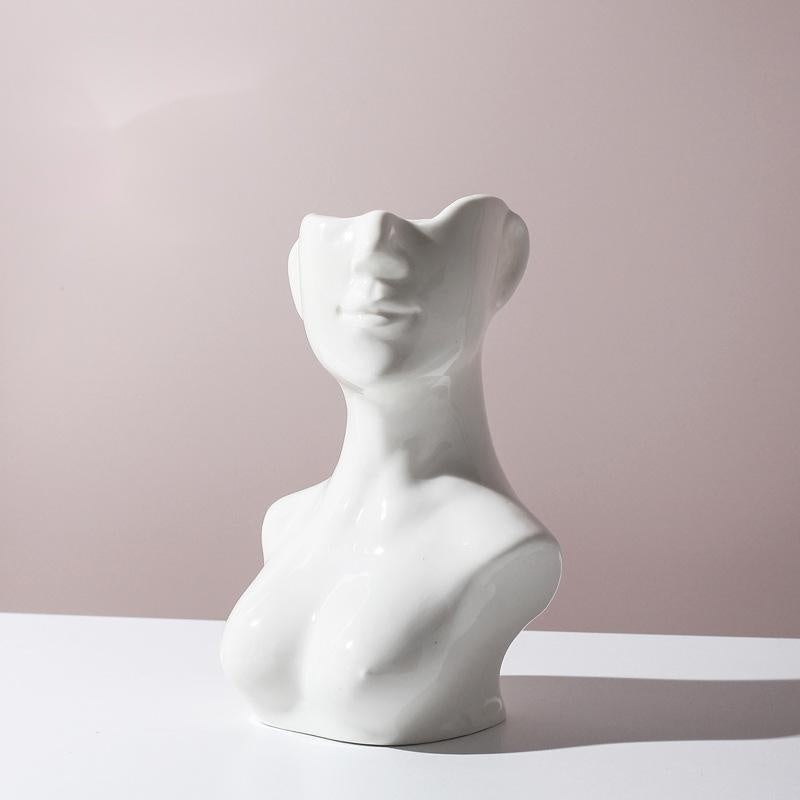 Body Shaped Ceramic Vase